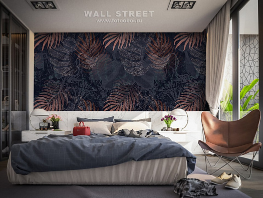 Фотообои в интерьере артикул Mute 6, MUTE, Wall street